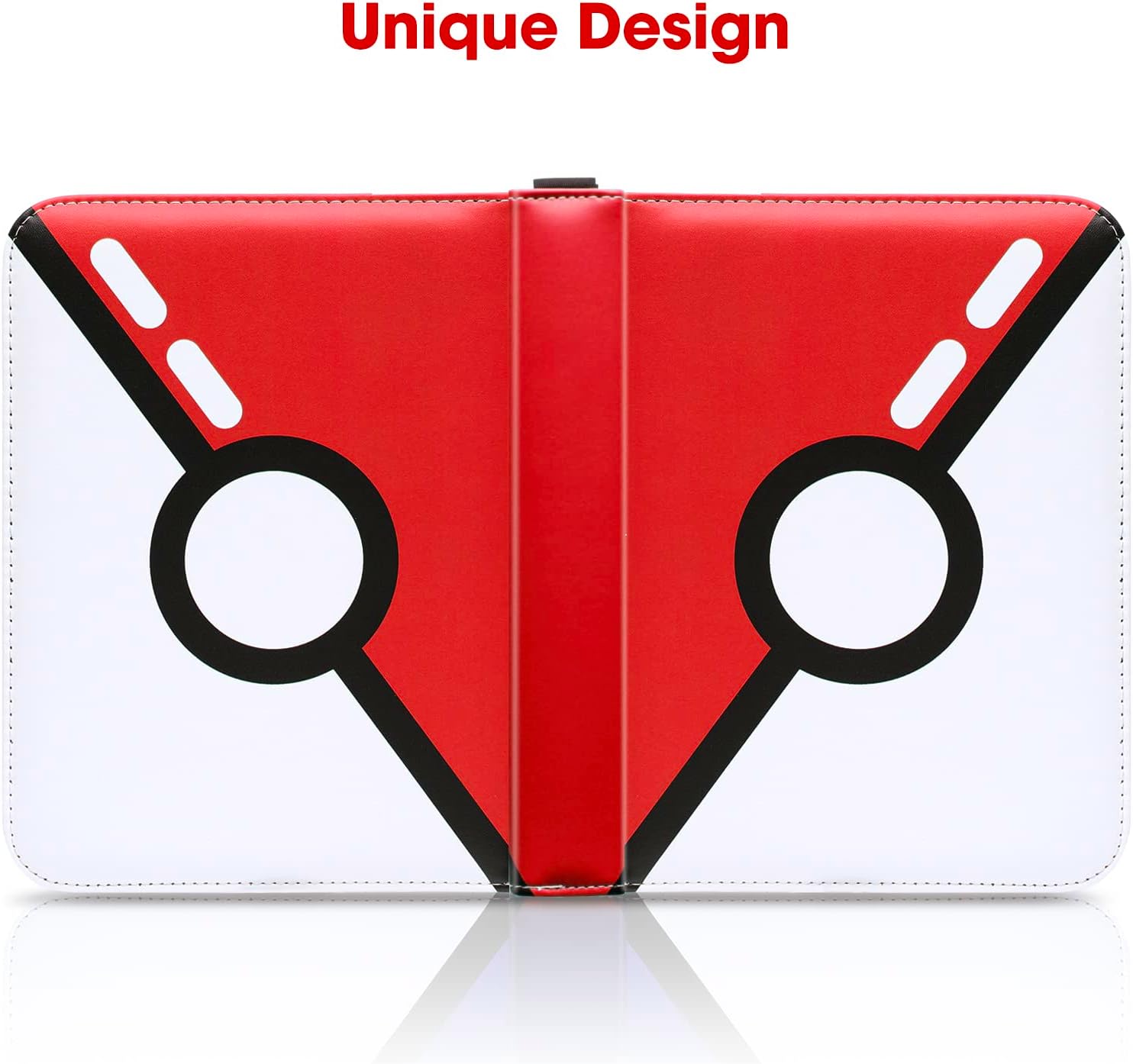 JoyHood Card Binder for TCG Cards, Trading Card Holder with Sleeves, Game Collection Card Album Fits PTCG, Sports Card, Holds 400 cards, Gifts for Boys/Girls (Silver Ball) - Image 4